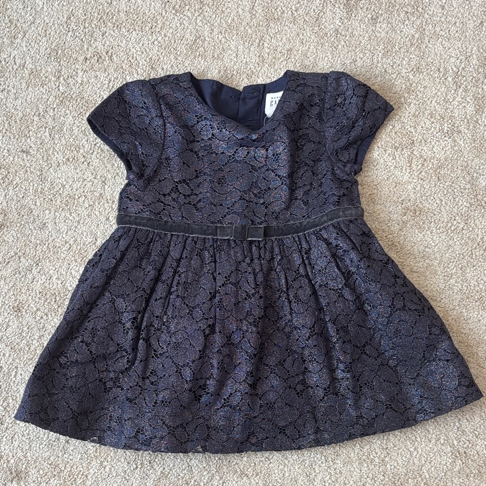 GAP Kids Navy Lace Dress